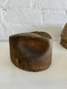 Vintage Antique Wooden Millinery Hat Block