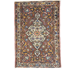 Entryway Traditional Floral Handmade 4 5x6 5 Oriental Rug Home Decor Wool Carpet