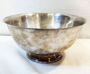 Vintage Silver Plated Fruit Bowl Bowl Wilcox International Silver Co 9 