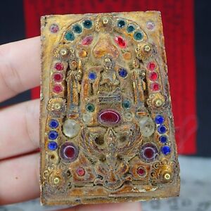 Somdej Toh Buddha Amulet Rare Charm Monk Talisman Garuda Buddhism Somdet