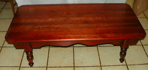 Mid Century Solid Cherry Coffee Table By Brandt Bm Ct 129 