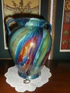 Lovely English Porcelain Vase With Luster Type Colors