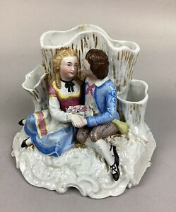 19th C English Staffordshire Pottery Figures