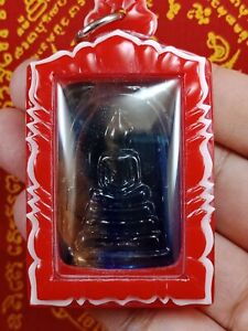 Phra Somdej Leklai Kaew Lp Somporn Cave Holy Magic Good Health Happy Thai Amulet