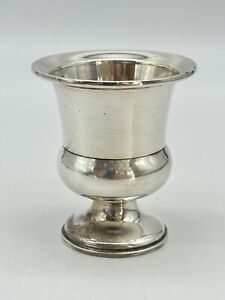 Reed Barton Toothpick Holder Small Cup Goblet 925 86 Sterling Silver