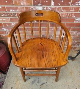 Antique Bentwood Dining Chair Firehouse Walnut 1 Boling Chair Company