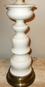 Mcm Gio Ponte Style Lamp White Ceramic Candlestick