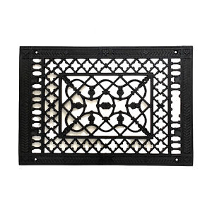 Victorian Floor Register Grate Cast Iron Vent 14 By 9 I D