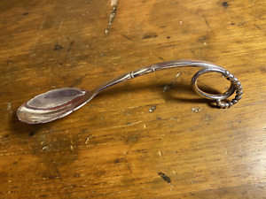 Georg Jensen Denmark Sterling Silver Caddy Spoon 41 34 Grams