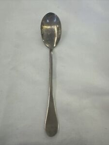 Vintage Coin Silver Extra Plate Flatware Spoon