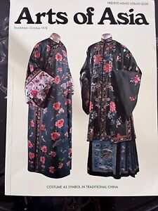 Chinese Robes Textiles Arts Of Asia Sept Oct 1978 Magazine Reference Study