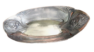 Christofle Gallia French Silver Plated Bread Plate Fruit Secessionist Style