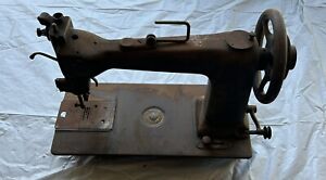 Wheeler Wilson D9 Treadle Sewing Machine Vintage Antique Cast Iron 1890s