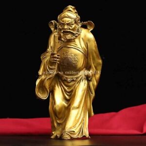 10 Brass Bronze Feng Shui Zhong Kui Evil Spirits Folk Catches Ghosts Taoism S