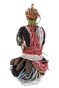 Fali Beaded Fertility Doll Cameroon