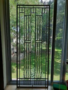 Stained Glass Window Mission Prairie With Beveled Glass 700 Each Window