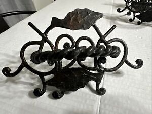 8 Vintage Iron French Provincial Drawer Pulls Hollywood Regency Style Rare