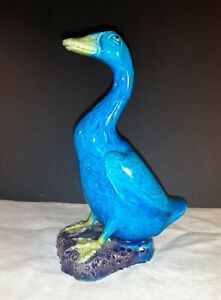 Antique Chinese Turquoise Duck Circa 1900