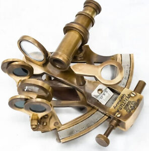 Antique Venture Germany Sextant Vintage Marine Handmade Navigational Instruments
