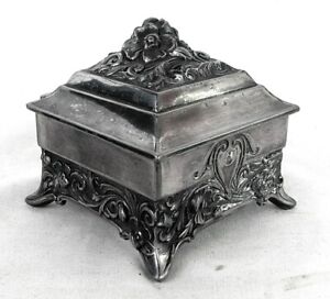 Antique Jewel Box Casket Small C 1880