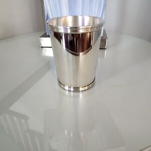 Vintage William Kendrick Sterling Silver Banded Mint Julep Cup No Mono