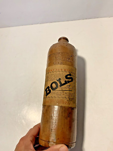 Vintage Erven Lucas Bols Amsterdam Stoneware Crock Empty Liquor Bottle Antique