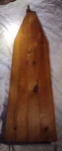 Vintage Plymouth Wooden Ironing Board Sturdy Built Products Ironing Table