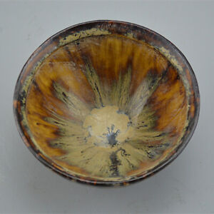 Chinese Porcelain Song Dynasty Jizhou Kiln Tiger Glaze Kiln Change Bowls 4 92 