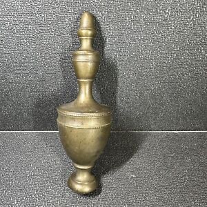 Antique Architectural Salvage Brass Urn Finial For Stair Railing 7 5 