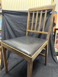 Vintage Leg O Matic Wood Folding Chair Post 1950