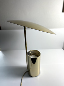 George Nelson Half Nelson Brass Table Lamp Koch Lowy Mid Century Modern Mcm