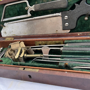 1855 Wiegand Snowden Surgical Amputation Kit Civil War Rare Maker