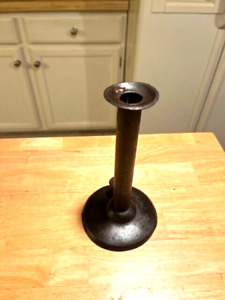 Middle To Late 1800s Hog Scraper Candlestick With Shaw Stamped On The Lever