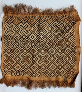 Congo Old African Textile Tissu Ancien Afrique Shoowa Afrika Africa Kongo Kuba