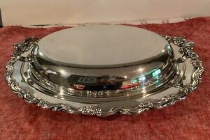 Vintage Fb Rogers 1883 Covered Dish 1959x