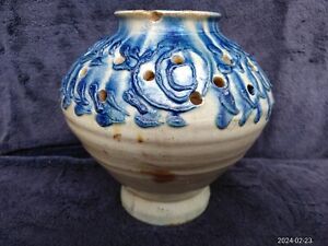 Antique Good Condition Pottery C18 19th Jar Pot Vase Persian Iznik Mamluk 