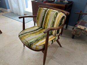 H T Cushman Colonial Mid Century Lounge Chair Herman De Vries 1950 S
