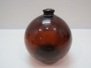 4 3 4 Inch Tall Brown North West Glass Company Nw5 Seattle Glass Float F4b2120 