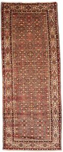 Allover Floral Design Oriental Runner Rug 5x12 Handmade Tribal Kitchen Carpet