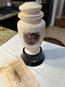 Vintage Lilly Apothecary Jar With Pedestal