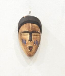 African Punu Tribe Male Passport Mask Gabon