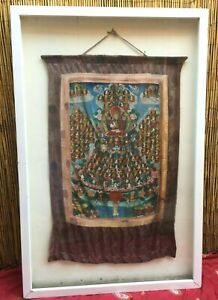 Tibetan Thangka From Museum Of Man Rare And Important