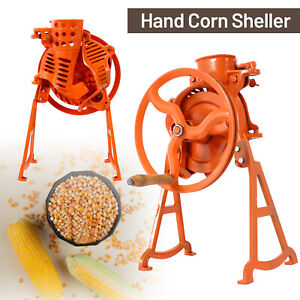 Hand Corn Sheller Manual Huller Shucker Husker Thresher Stripping Machine