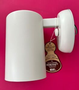 Remcraft Mid Century Retro Style Wall Sconce White