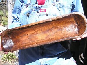 Small Wood Dough Bowl Bread Trencher 2908