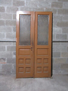  Antique Double Entrance French Doors 44 5 X 82 Architectural Salvage