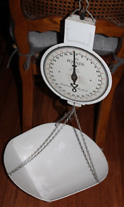 American Family Hanging Scale 60 Pounds Patented 1912 Vintage