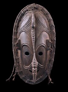 Masque D Anc Tre Spirit Mask Sepik Oceanic Tribal Art Papua New Guinea