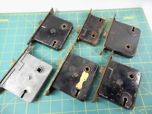 Antique Mortise Door Latches Lot Of 6