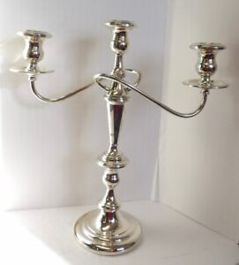 Vintage Sterling Candelabra Fisher With Twisted Arm